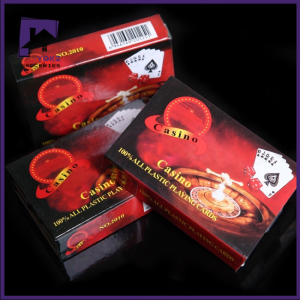 CASINO PLAYING CARDS 1BOX 100% PLASTIC CARDS
