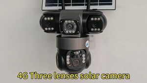 CCTV Camera V380 15MP HD Outdoor 4G/Wifi Solar Camera Night Vision PIR Human Detection 6K Wireless Video