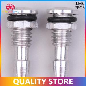 [Eleanor] 2PCS Aluminum Alloy Water Outlets Thread With O-ring Screws For RC Boat M6 M8