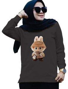 Atasan wanita/ Fashion wanita/ New Fashion wanita Sablon labubu Pakaian Baju wanita /swaeter discon/sweater murah/ Sweater Baju wanita/sweater discon/sweater model korea