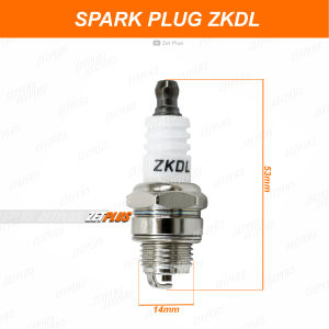 BUSI RACING ZK 3 PIN / pengapian kepala 3 spark plug racing mini trail cross GP mini ATV 50cc mesin rumput tarik 2T
