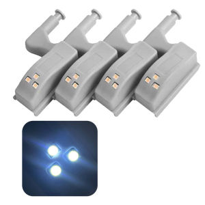 ไฟ LED ตู้ไฟบานพับด้านในไฟกลางคืนประตูตู้ตู้เสื้อผ้าอเนกประสงค์ตู้เสื้อผ้าในห้องนอนแสงไฟเซ็นเซอร์ตู้เสื้อผ้าห้องครัว