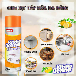 Chai xịt vệ sinh nhà bếp Kitchen Cleaner 500ml đa năng - Bình xịt tẩy rửa siêu mạnh đánh bay mọi vết bẩn cứng đầu