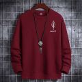 DEEPCLOTH- Sweater Sweatshirt Pria / Crewneck / Sweater Cowok Keren / Jaket Pria Terbaru Keren Gaya / Jaket Hoodie Pria / Hoodie Pria Tebal / Sweter Pria / Warna Hitam / Putih / Abu / COD Bayar Di tempat. 