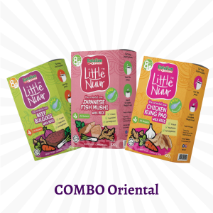 Little Nuur - Set Combo Baby Food Bubur Lauk Ready To Eat For Baby 8-10 months  80-100g