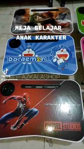 premium meja belajar lipat karakter