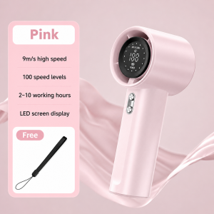 Stuttgart DF03 High Speed Air Circulation Desk Fan 4000mAh Ultra-Quiet Rechargeable Electric Fan 5 Speed Adjustable Desktop Wall Hanging Fan With 100 Gears Strong Wind For Household Kitchen Dormitory Office