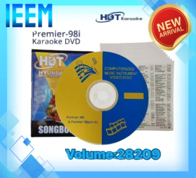 Hyundai HDT Songbook and updated CD for 98i and Pro-N - Karaoke System - Computerized Music Instrument Video Disc - Volume 28209