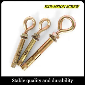 (PER 5PCS) High-Quality Concrete Expansion Anchor Set M6/M8/M10/M12 - Durable Eye & Hook Type for Structural Stability