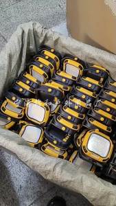 AE New multifunctional work light for outdoor lighting rechargeable floodlight with strong magnetic tape and hook portable LED Bright light camping