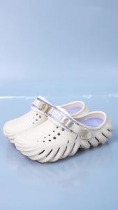 Cross Men Echo Clog Hole Shoes Mens Beach Toe-Covered Slippers Outdoor Sandals Anti-Slip Lightweight Comfortable Suitable For # 207937