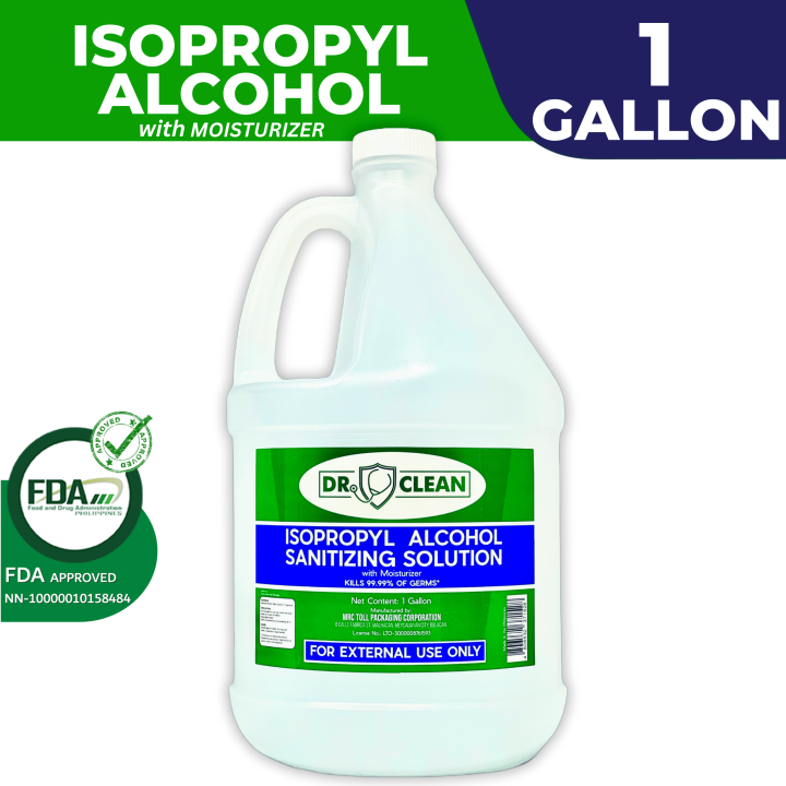 Dr. Clean Isopropyl Alcohol with Moisturizer - Dr.Clean GALLON