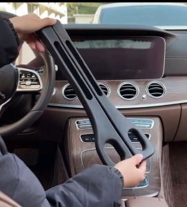 Car Seat Gap Filler 2pcs Side Seam Plug Strip Leak-proof Filling Strip Interior Organizer Rubber
