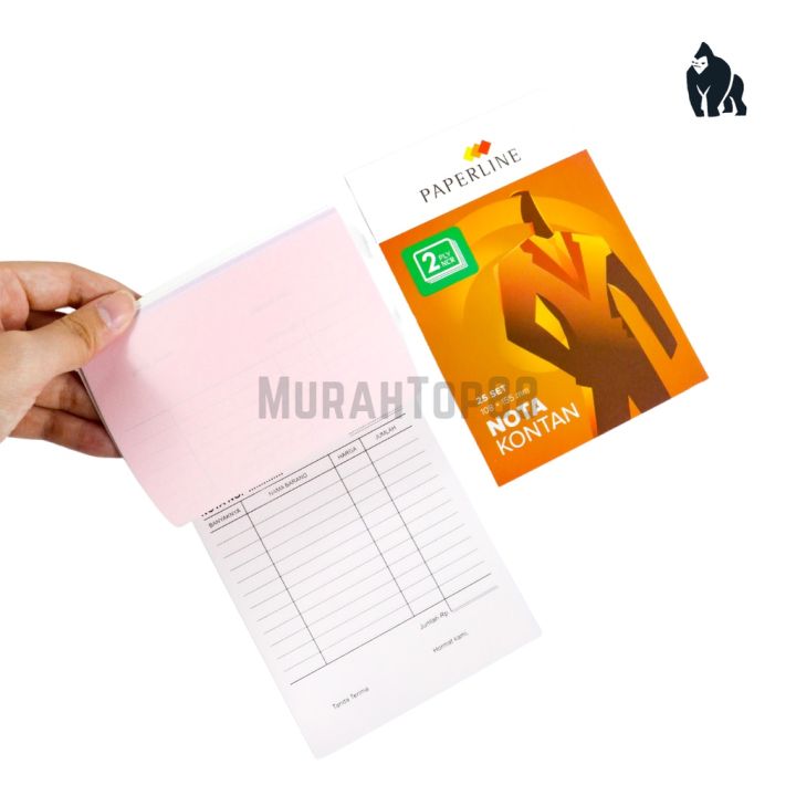 Buku Nota Kontan 2 Ply Paperline / Bon Kecil Rangkap 2 NCR [PER PCS ...