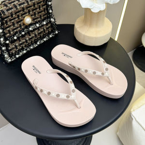 [Free Shipping] Gaomeilun 2026 New Summer WomenS Flip-Flops Beach Sandals Outdoor Wear Shower Flip-Flops Thick-Soled