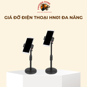 Giá Đỡ Điện Thoại HN01 Đa Năng Xoay 180-360 Độ