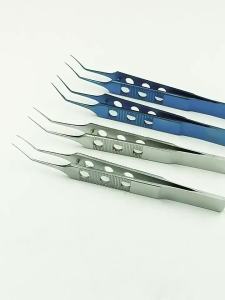 Kẹp mắt bằng titan/thép không gỉ kẹp cắt kính dụng cụ mắt 1 cái