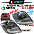 Depo Perodua Bezza 2016 - 2023 Tail Lamp ( 2pcs/set ). 
