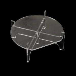 Transparency Acrylic Dispenser Holder Easy Assembly Modern Design Beverage Machine Stand for Multipurpose Use