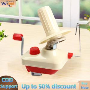 【Vodool Auto Center】Sewing Yarn Winder Holder for Knitting and Crochet Hand Operated Fiber String Ball Maker in Durable Plastic