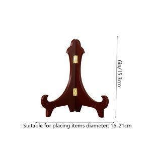 TEMPLE Multifunction Universal Adjustable Foldable Decorative Tea Cake Dish Easel Display Stand Plate Rack Storage Rack