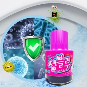 Bộ 2 Chai Tẩy Bồn Cầu Lọ Thả Bồn Cầu Hàn Quốc Khử Mùi Chai Sáp Thơm Thả Bồn Cầu Diệt Vi Khuẩn Khử Mùi Tạo Mùi Hương - 450ml