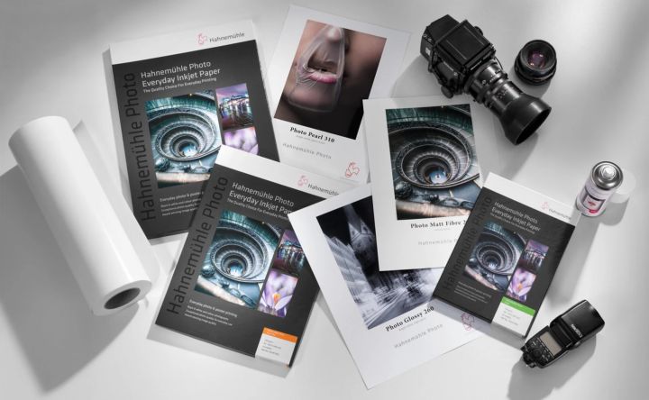 Carta Fotografica Hahnemühle Matt Fibre 200 G/m², Formato A4, Bianco Naturale, Per Stampa A Getto D'inchiostro