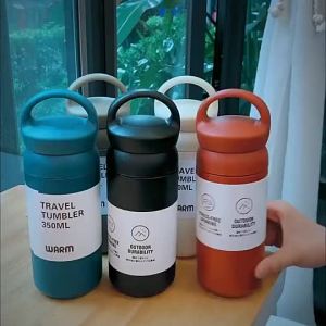 Travel Thermal Vacuum Flask 304 Stainless Steel Tumbler Thermos Water Bottle Gifts SG Ready