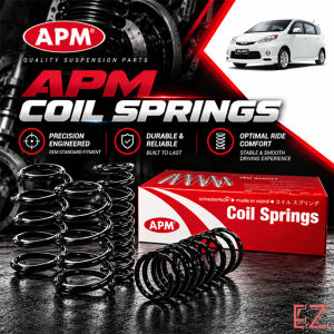 APM Perodua Alza 2009-2021 Standard Coil Spring Front & Rear 【2PCS/4PCS】