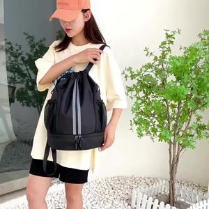 Swimming Fitness Storage Bag Dry Wet Separation Womens Mountaineering Backpack Sports Equipment Mens Waterproof Drawstring Swimsuit Bag