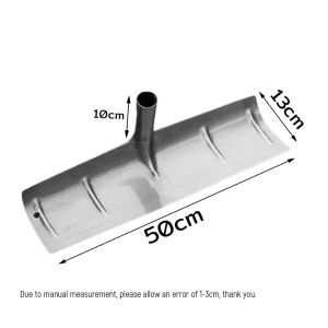 Nexlent Professional Iron Livestock Manure Scraper Shovel Multifunctional Shovel Head for Farm and Garden