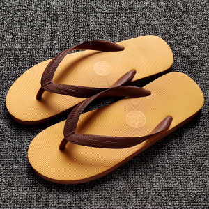 NANYANG flip flops rubber yellow anti slip wear-resistant and odor proof