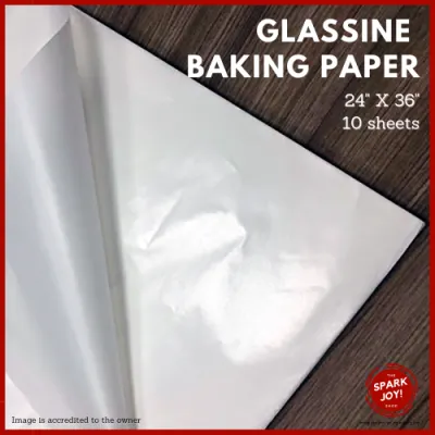 Glassine baking paper 24x36in size by 10 sheets