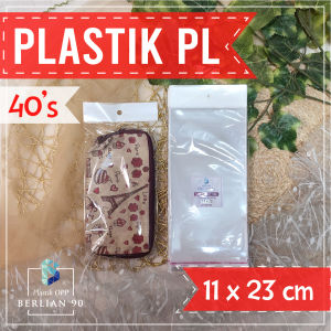 Plastik Display Tebal 11x23 Cm 40 Mic - Plastik Gantung untuk Kemasan Aksesoris & Snack