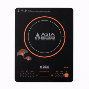 Bếp Từ Đơn ASIA Chính Hãng 2000W | Mặt Kính Chịu Lực Cảm Ứng 1 Chạm | Nấu Nhanh Tiết Kiệm Điện | Bếp Điện Từ Mini