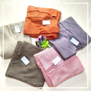 1 SET Long Cardigan Premium + Rok Plisket / setelan lengkap / Outfit rajut