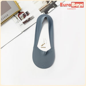 E.B. Womens Silicone Non-Slip Invisible Cotton Socks Socks Sweet Thin Socks Ice Silk Boat Socks