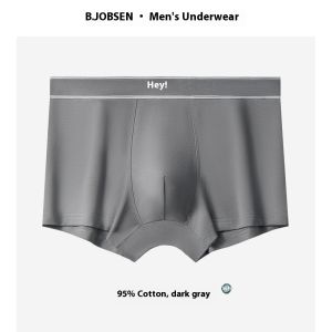 Biển yadou Đồ Lót Nam mùa xuân và mùa hè Đồ lót nam tinh khiết bông boxer Giữa eo thoáng khí ngoại cỡ kháng khuẩn thanh thiếu niên chàng trai Quần soóc Boxer đầu