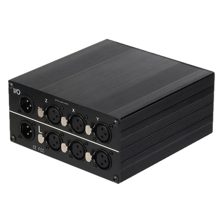 【msaiqwsa】3 in 1 Out or 1 in 3 Out XLR 3-Way Passive Stereo Audio ...