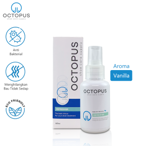 Octopus shoe cleaner  Refresher parfum Penghilang Bau Sepatu yang ampuh 60 ML  | parfum Pengharum pewangi Sepatu Helm topi  anti bau anti bakteri REF60ML-0001