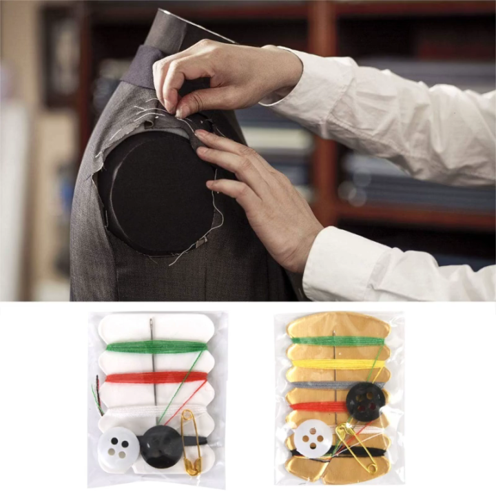 Kit Cloth 20 Sets Quick Fix Sewing Kit Travel Sewing Kit Clothing Repairing Kit ...