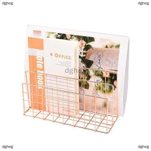 [COD] dgheg Ins Minimalist Iron Desktop Storage Rack Organizer Table Organizing Rack Document Book Rack Desk Multi-functional Storage Rack