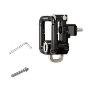 Front Facing Motorcycle Cargo Hook Quick Assembly Design For Electric Bikes ABS Aluminum Alloy Frame Hanger