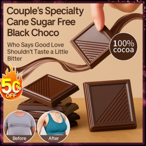 Pure Dark Chocolate Without Sucrose Fitness Handmade Valentines Day Gift Box For Girlfriend Milk Matcha Block Casual Snacks 特制无蔗糖情侣巧克力
