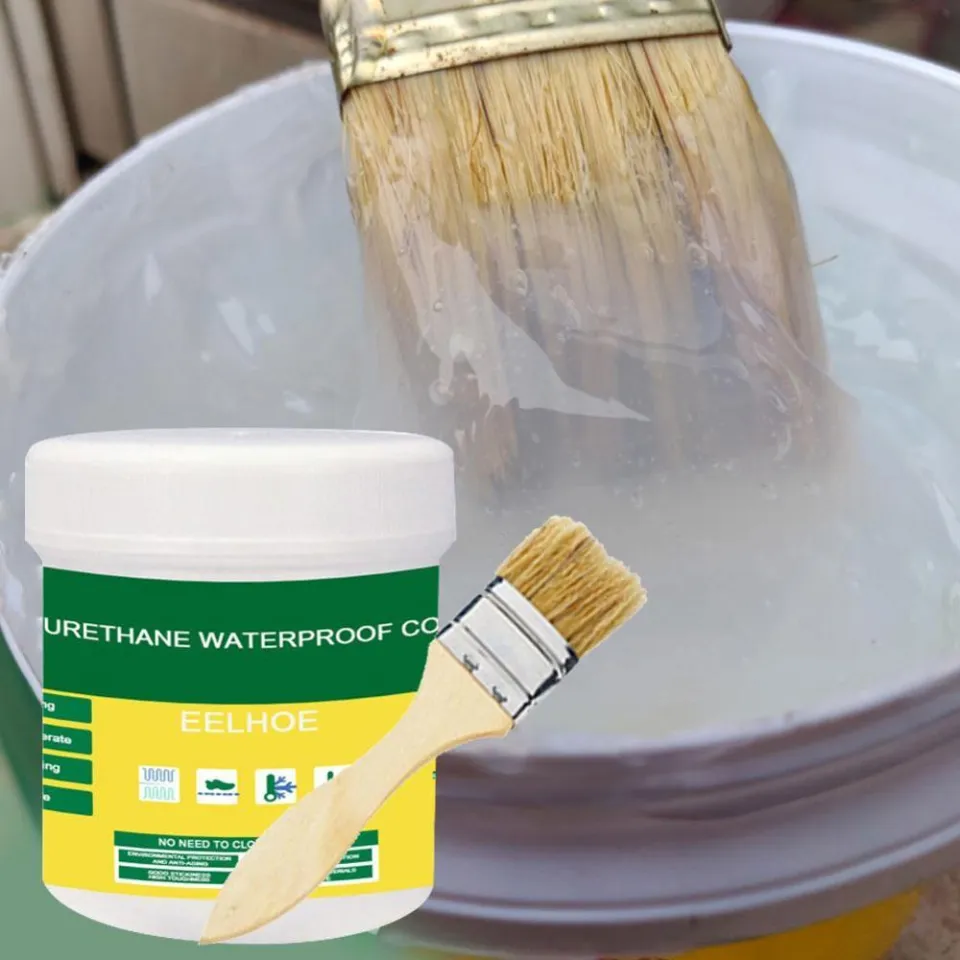 30/300g Waterproof Coating Invisible Paste Sealant Polyurethane Glue with  Brush Adhesive Repair Glue for Home Roof Bathroom