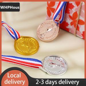 [COD] WHPHous Ship within 24 hours Crown Bronze Award Medal Reward Football Competition Prizes Award Medal For Souvenir Gift Outdoor Kids Toys