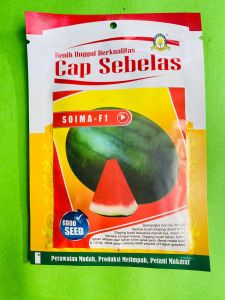 Benih Semangka SOIMA-F1 Isi 300biji dr Cap Sebelas F