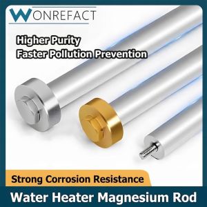 High Purity Magnesium Anode Rod For Electric Water Heater Thread Anti Corrosion Scale Protection Replacement Part