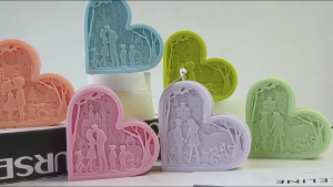 Silicone Heart Mold for Making Easy to Clean Heart Accessory Silicone Mould for Projects and Event