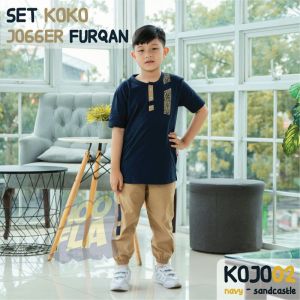 Kaos Setelan Anak Laki Laki Umur 3 - 12 Tahun Set Koko Jogger Furqon Hoofla Setelan Anak Laki Cowok Muslim Setelan Koko Kaos Celana Joger Anak Laki Laki 4 Tahun 5 Tahun 6 Tahun 8 Tahun 10 Tahun